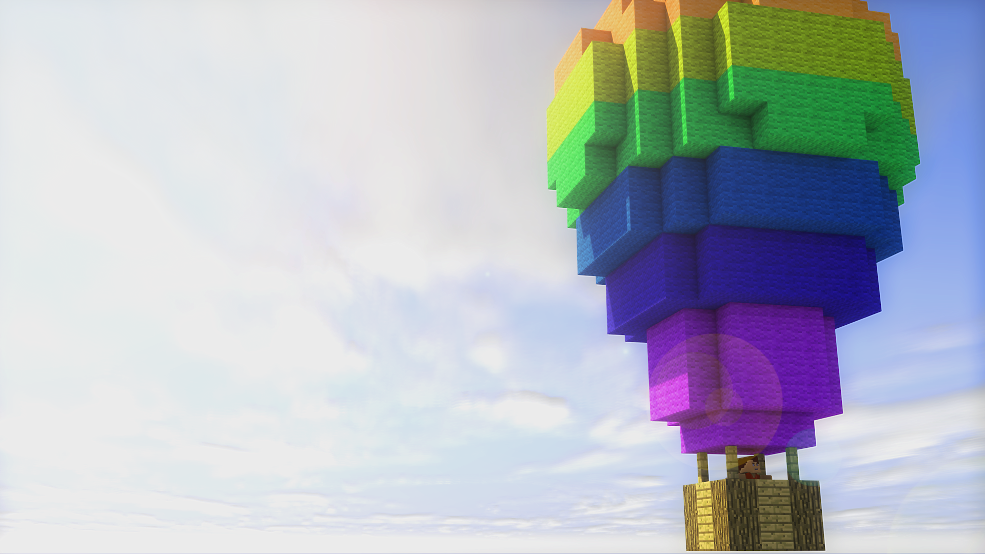 Майнкрафт на воздушном шаре. Воздушный шар Minecraft. Воздушный шар в МАЙНКРАФТЕ постройка. Воздушный шар в Майне. Шарик в МАЙНКРАФТЕ постройка.