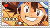 Stamp: Taichi fan