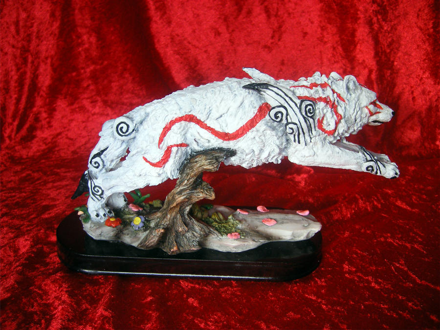 ---SOLD--- Customized Amaterasu Statue!