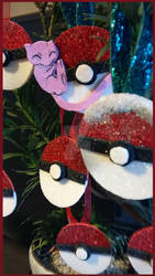 Pokeball Christmas decorations FOR SALE in my Etsy