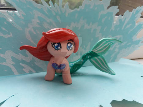 *FOR SALE*  My Little Mermaid Chibi Ariel Sculpt