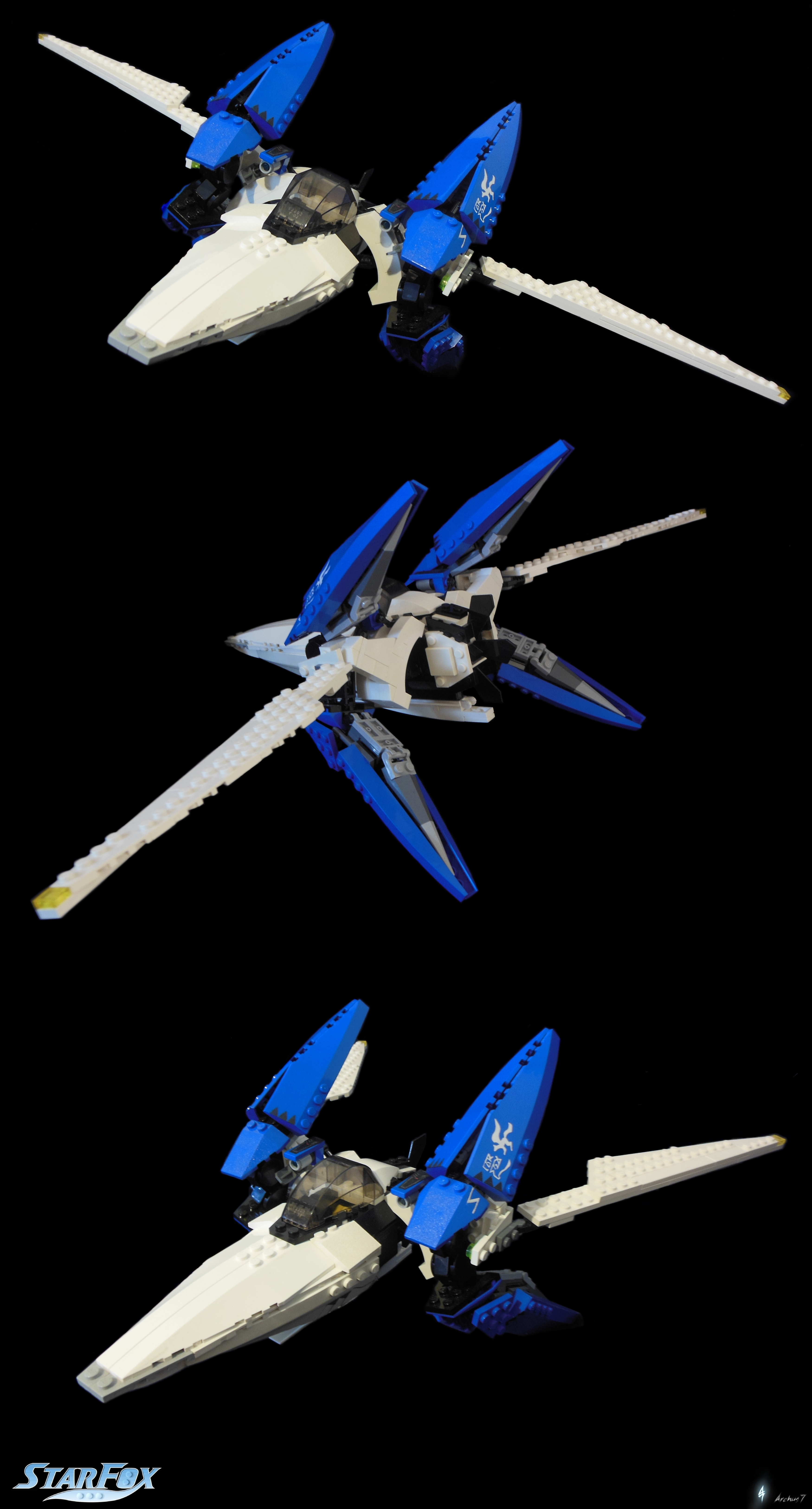 Lego Arwing - Star Fox Assault