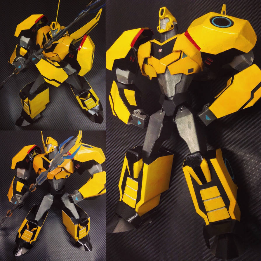 Transformers RID Bumblebee commission actionfigure by archus7 on DeviantArt
