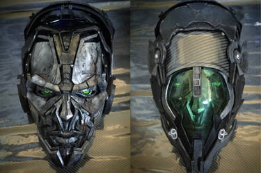 Transformers cosplay Lockdown head + mask