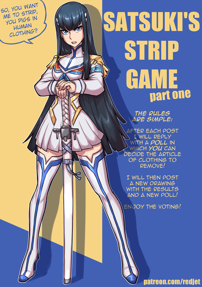 Satsuki Stripgame 01 By Redjet00 On DeviantArt satsuki-stripgame-01-by-redjet00-on-deviantart