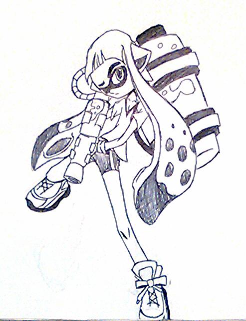 That squid girl.