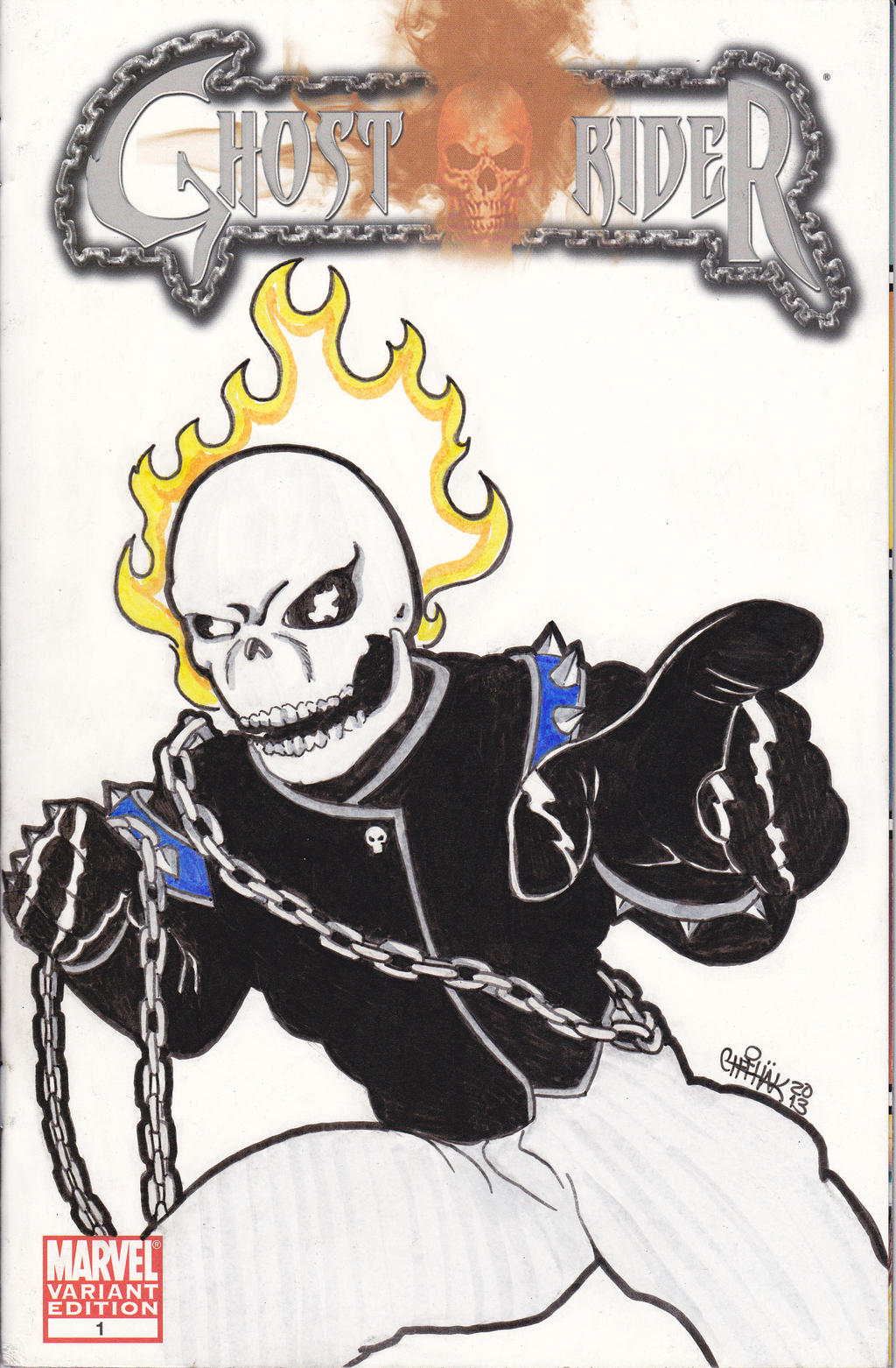 Ghost Rider colors by Chainsaw-Munkey on DeviantArt