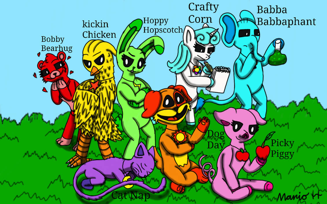 Smiley Critters Raceser Rabbit The Smiling Critters by DragonmasterMario on DeviantArt