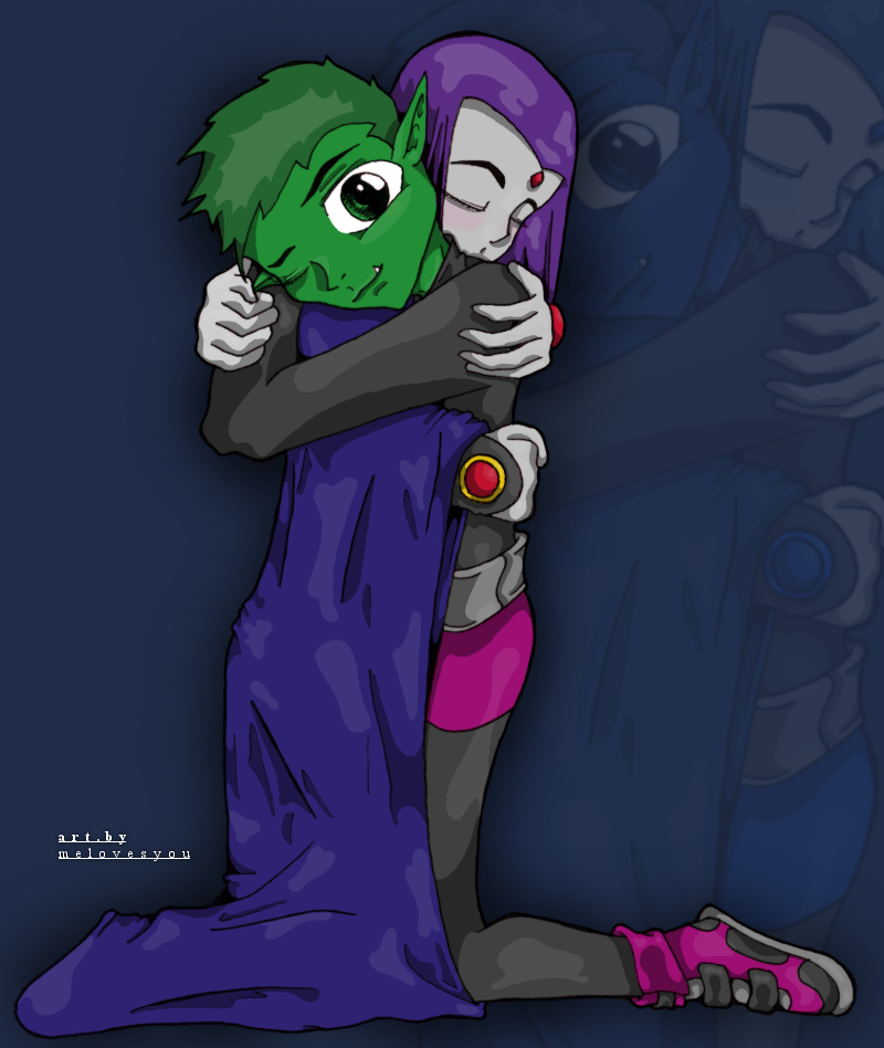 Beast Boy And Raven By Melovesyou On Deviantart Beast Boy And Raven By Melovesyou On Deviantart