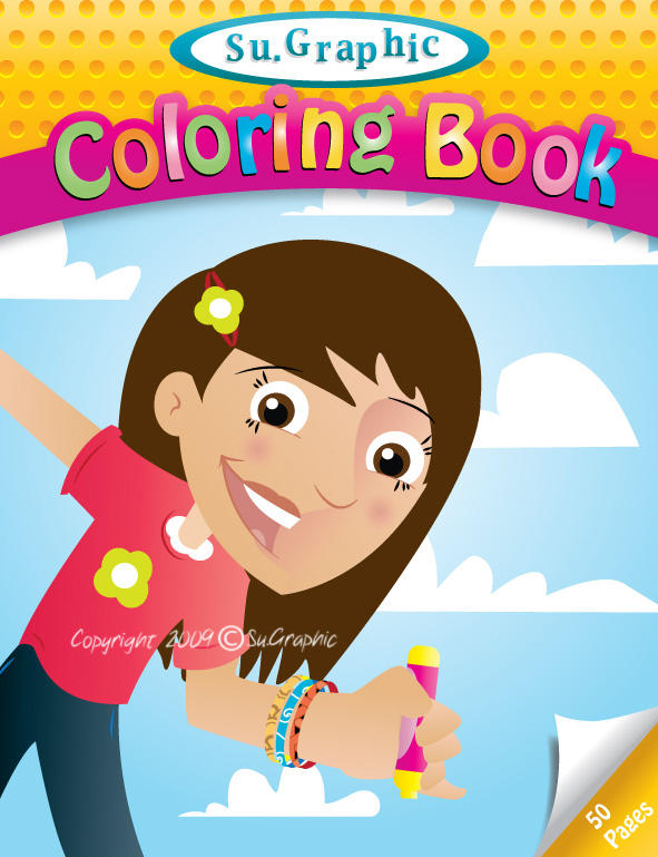 Coloring Book Cover by sugraphic on DeviantArt
