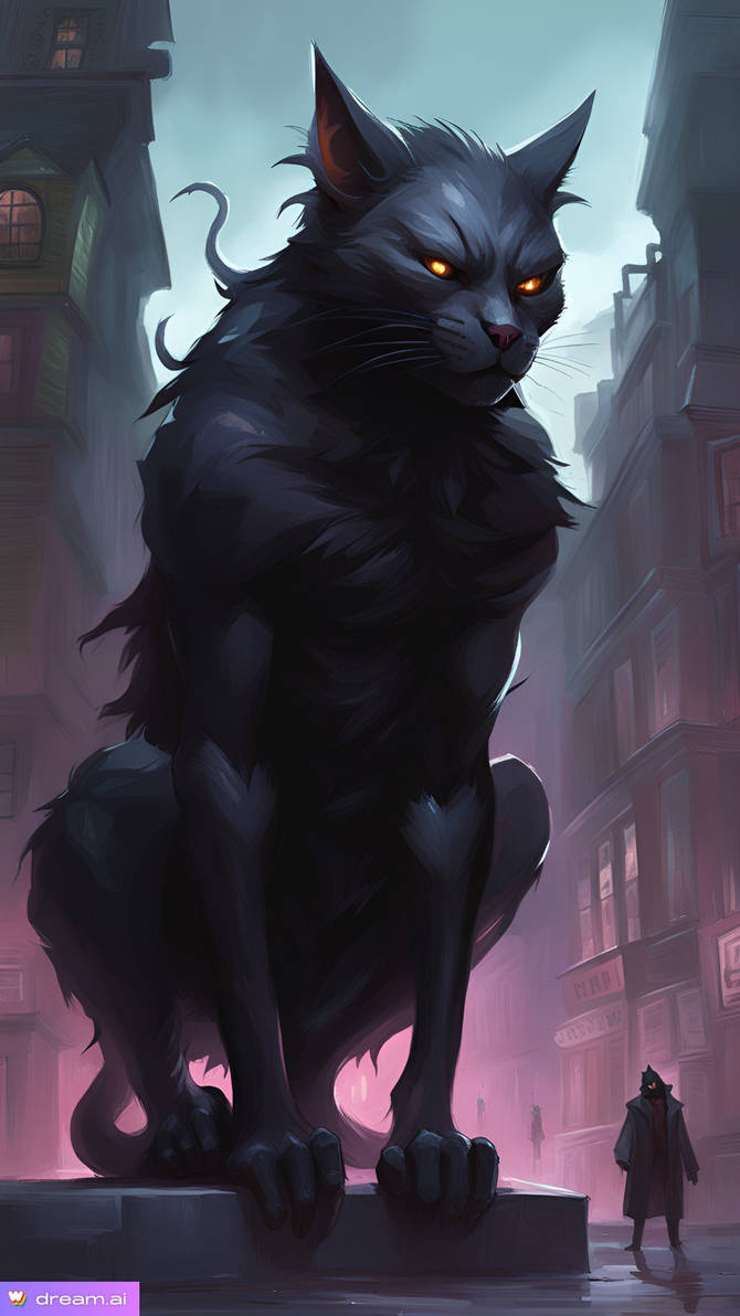 Black Cat Monster by Sostitanic1912 on DeviantArt