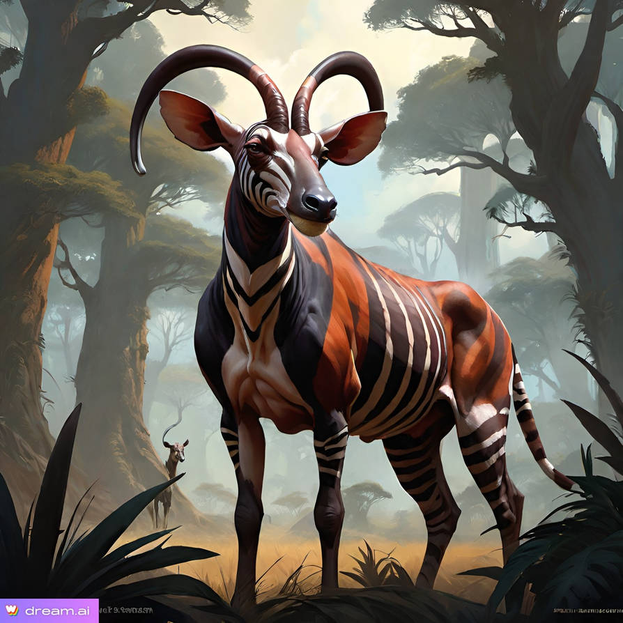 Okapi Guardian by Sostitanic1912 on DeviantArt