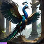 Giant Peacock Dragon in Lost Temple 