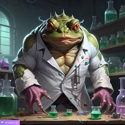 Scientist Toad