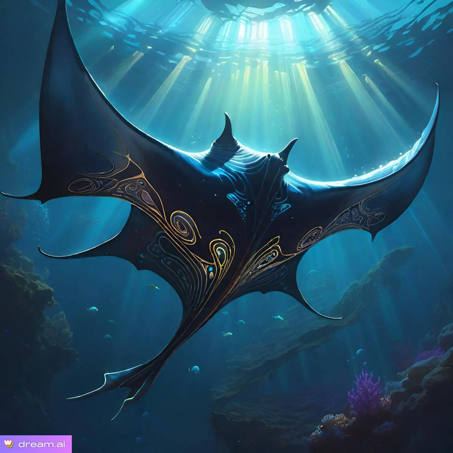 Mantha Rays Giant Ancient Manta Ray by Sostitanic1912 on DeviantArt