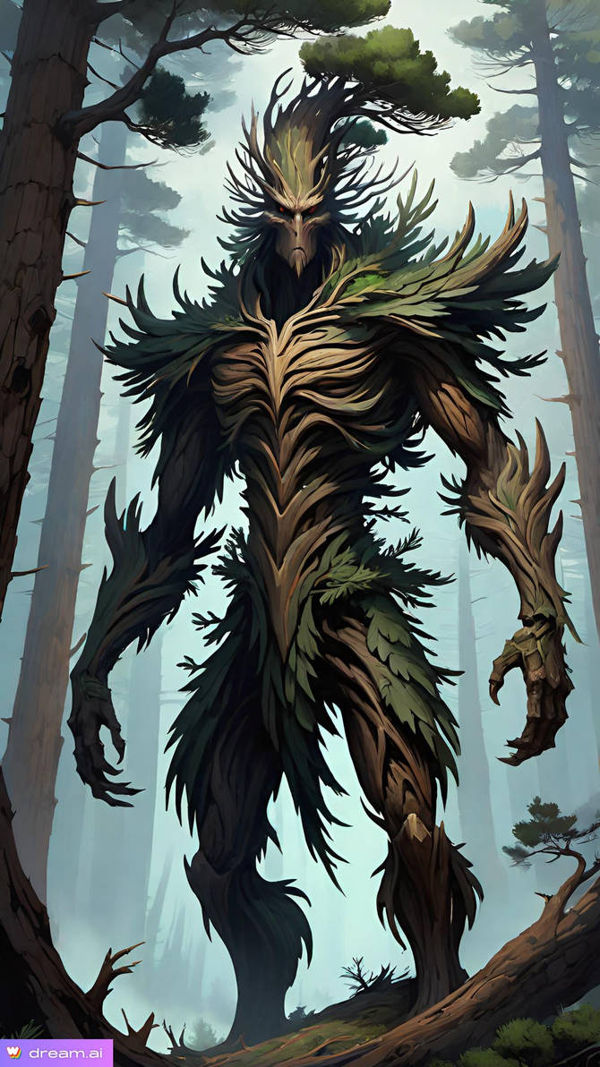 Pine Tree transforms into a Humanoid Creature by Sostitanic1912 on ...