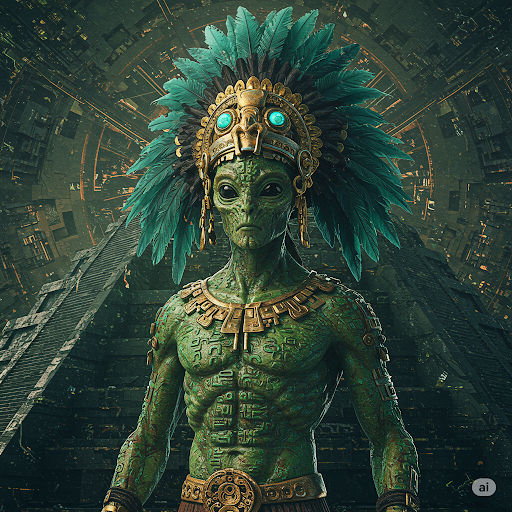 Ai Aztec Creatures Alien of Ancient Aztec by Sostitanic1912 on DeviantArt