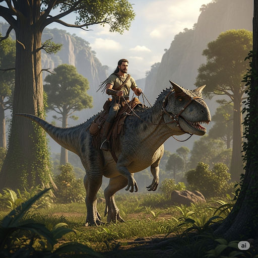 Human Riding A Roc Human riding a Carnotaurus by Sostitanic1912 on DeviantArt
