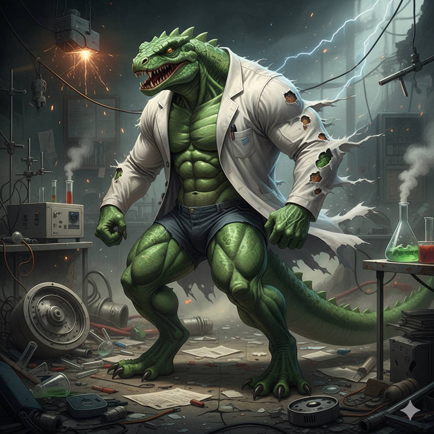 Dr. Lizard by Sostitanic1912 on DeviantArt