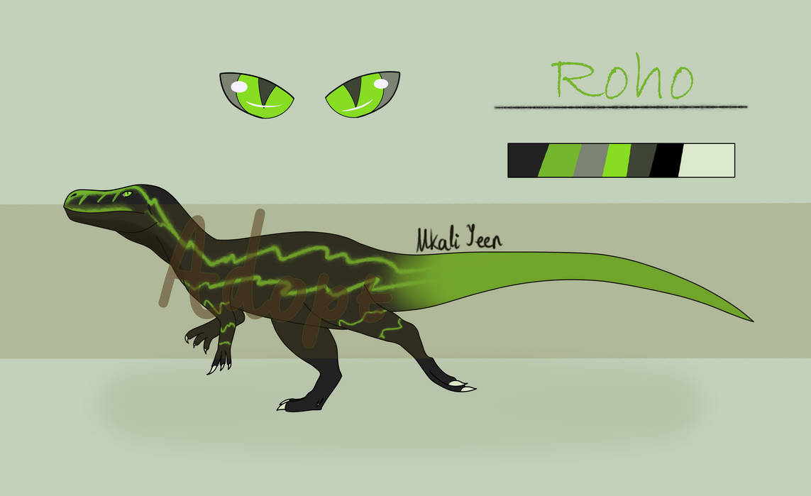 Megalosaurus adopt + BoB skin guide and codes by ZolaDeinonychus on