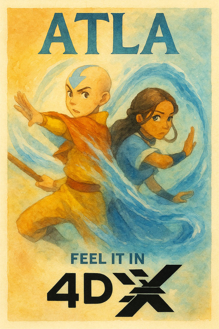 Deviantart Atla ATLA 4DX Poster by kyliefan2021 on DeviantArt