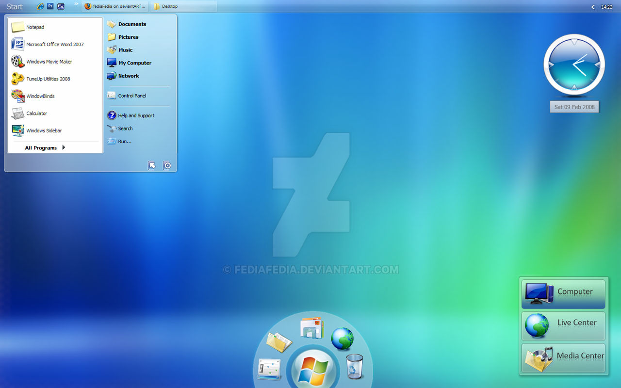 Windows Seven project by fediaFedia on DeviantArt