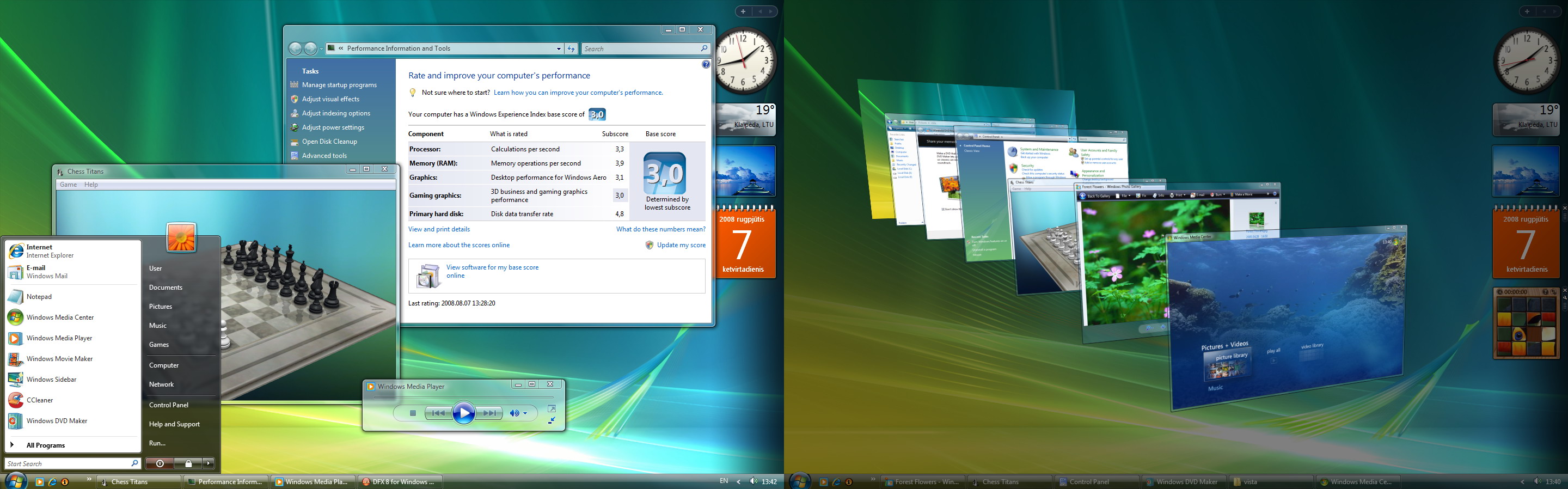 First Windows Aero Desktop