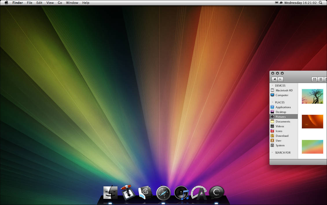 Clean. Colorful. Mac. by fediaFedia on DeviantArt