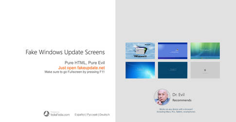 [prank] NEW fakeupate.net Windows Update Screens