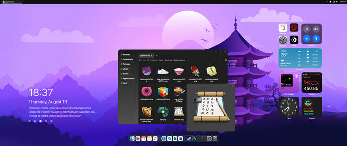 Oriental Desktop w/ Big Sur BETA3 - WIP