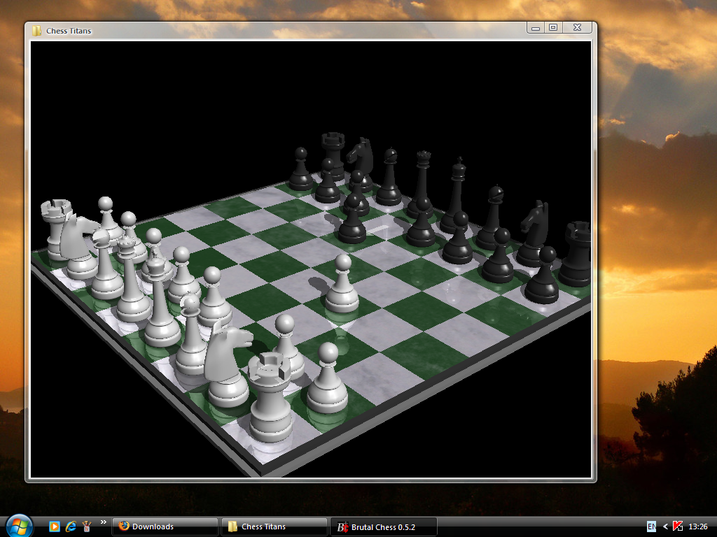 Chess Titans on Windows XP 