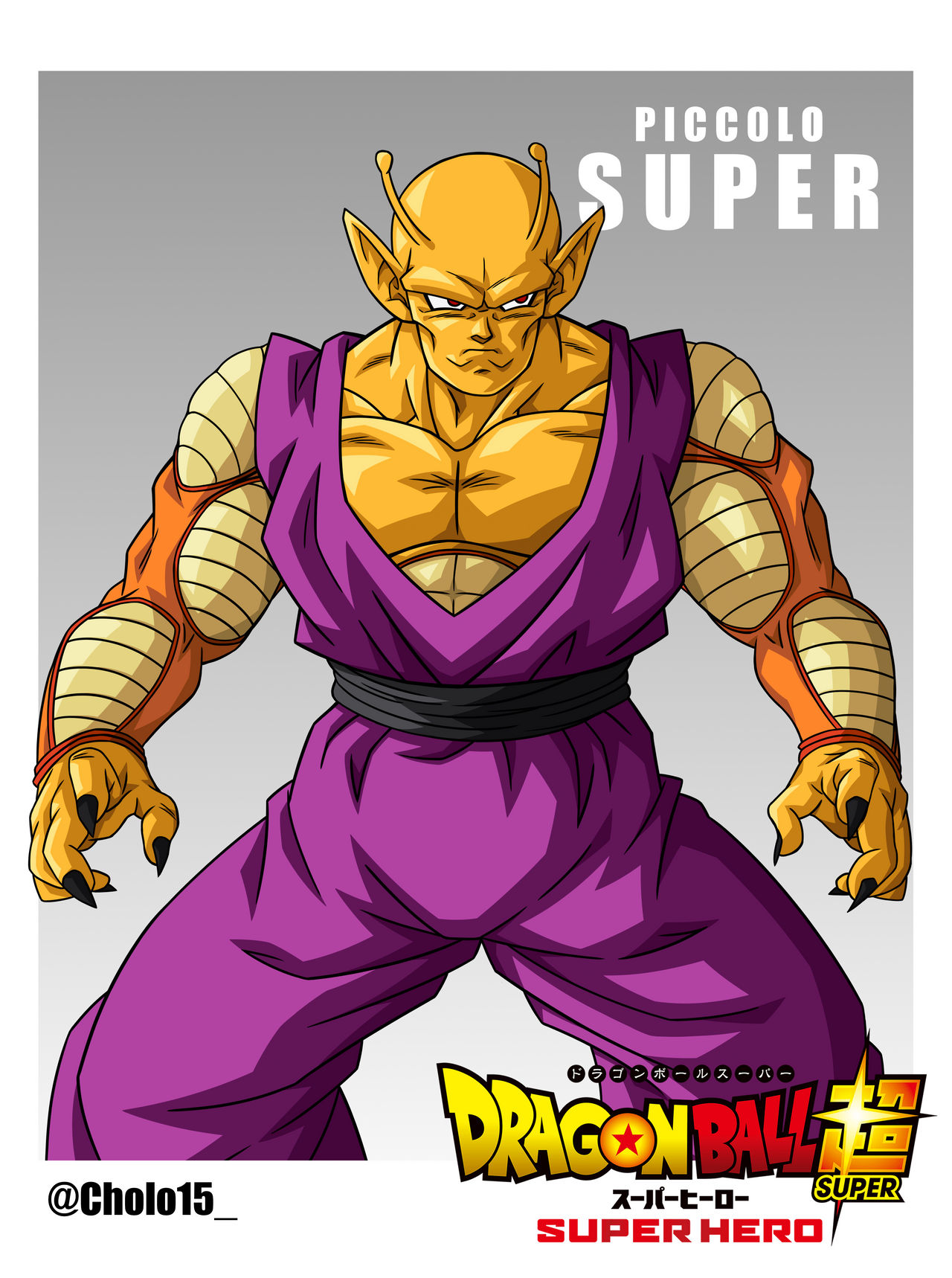 Picollo Form Orange Piccolo by Cholo15ART on DeviantArt