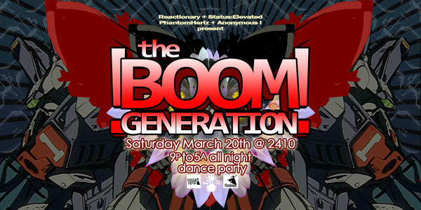 Boom Generation flyer Aries