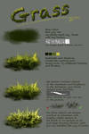 Grass tutorial by Fievy