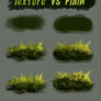 Texture Vs Plain Brush