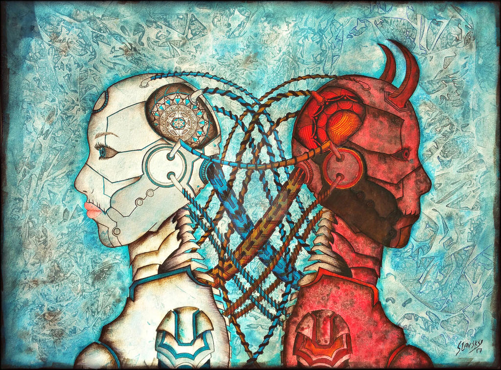 Duality Draw Duality by Slavsky-Fine-Art on DeviantArt