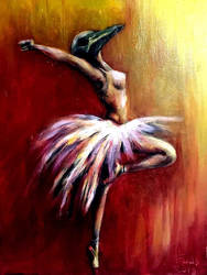 Ballet (oil on canvas 30cm x 40cm)