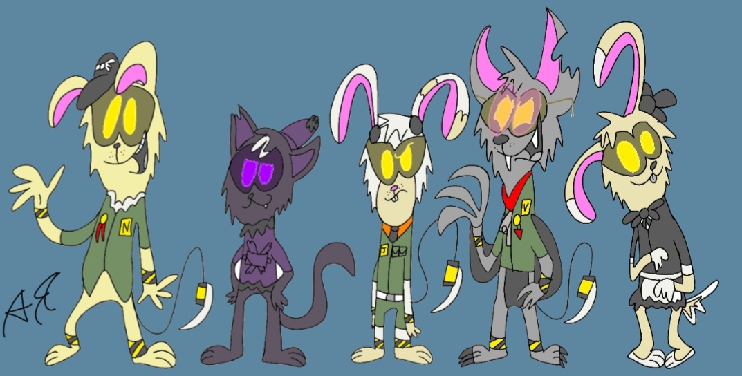 Murder drones....but make em furry