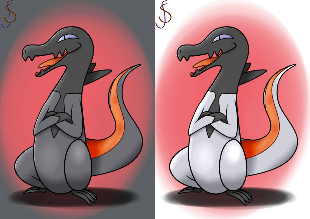 Pokemon 757 Salandit (+Shiny) by Skavyy on DeviantArt
