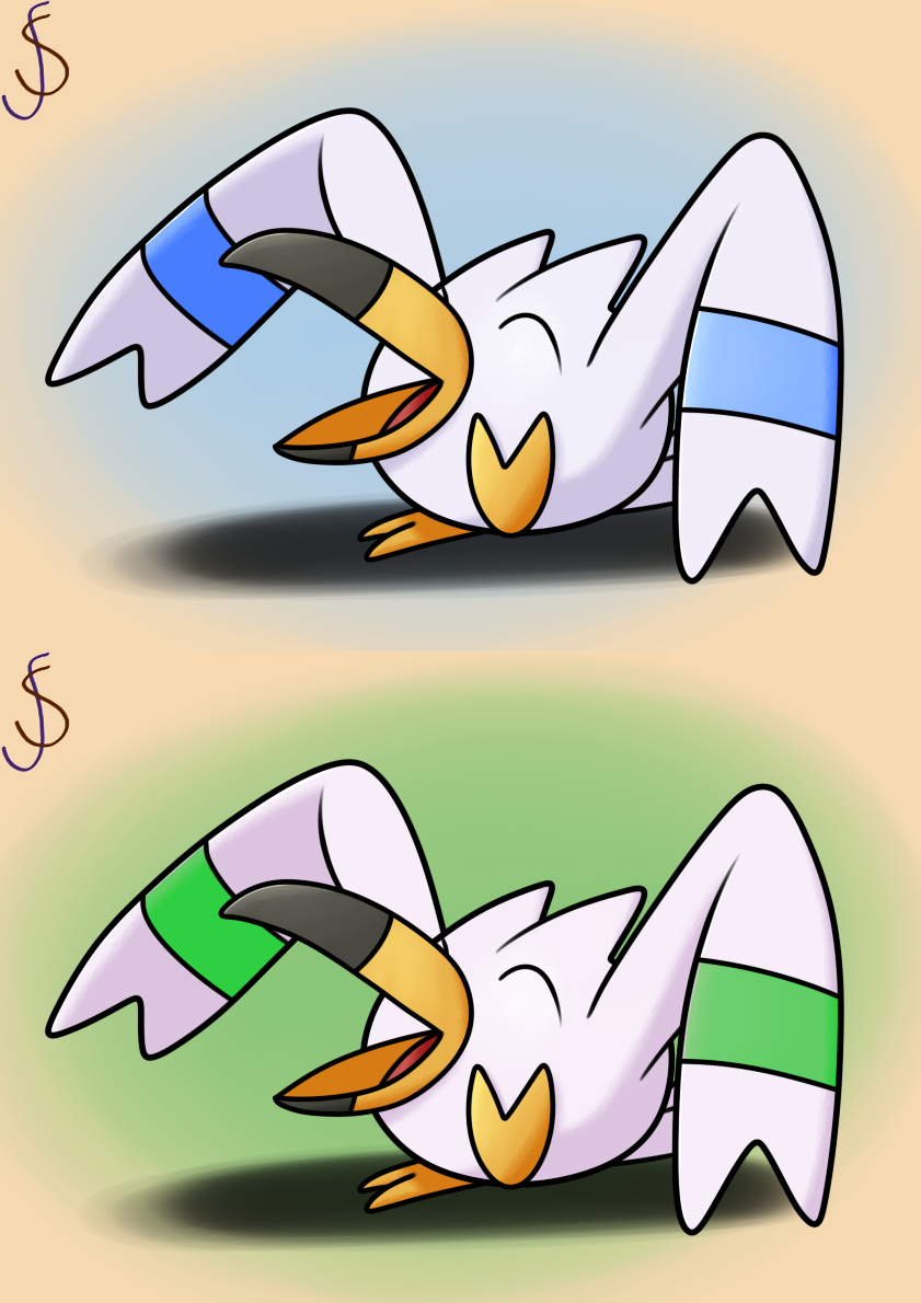 Pokemon #489 Phione (+Shiny) by Skavyy on DeviantArt