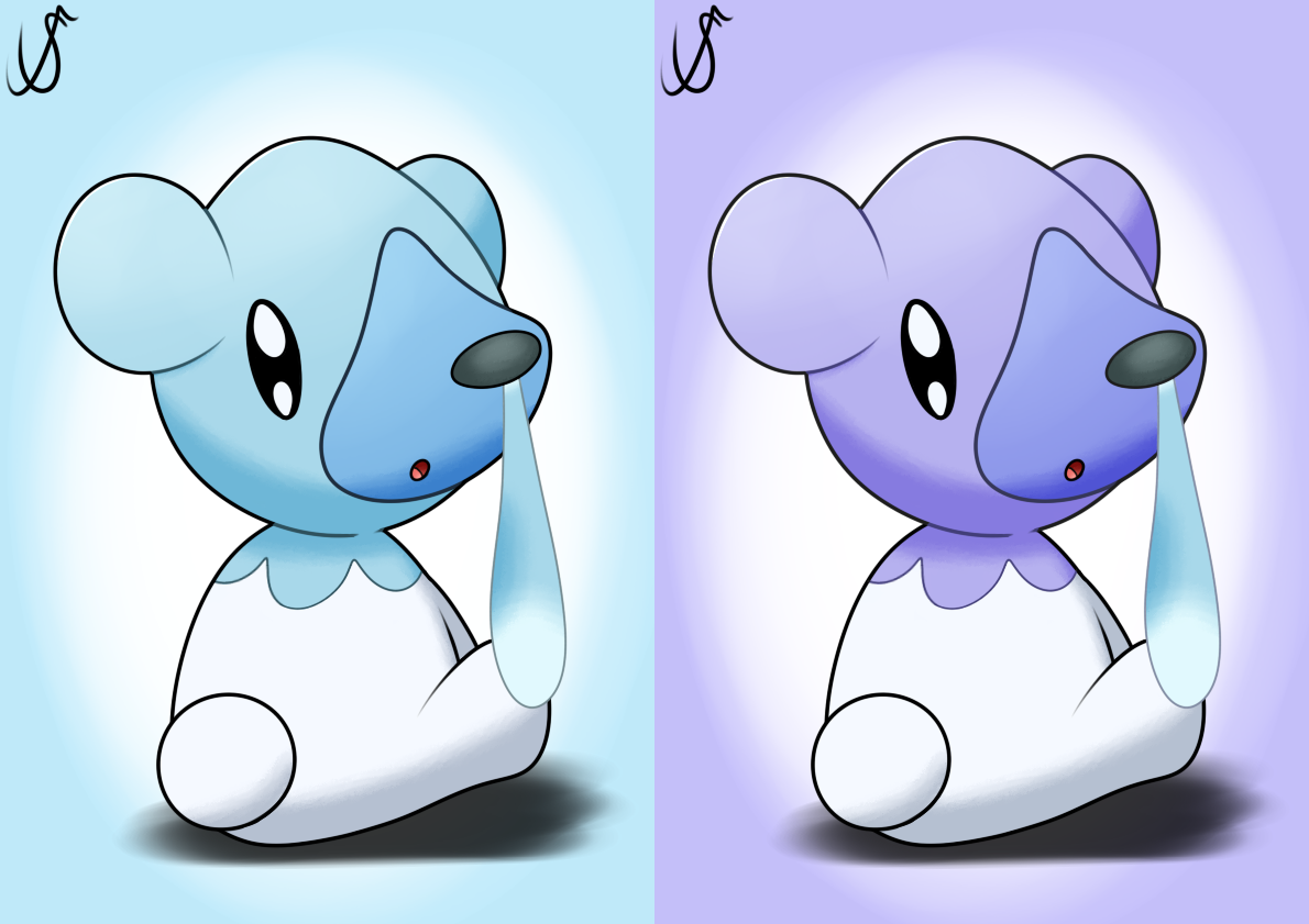 Pokemon #489 Phione (+Shiny) by Skavyy on DeviantArt