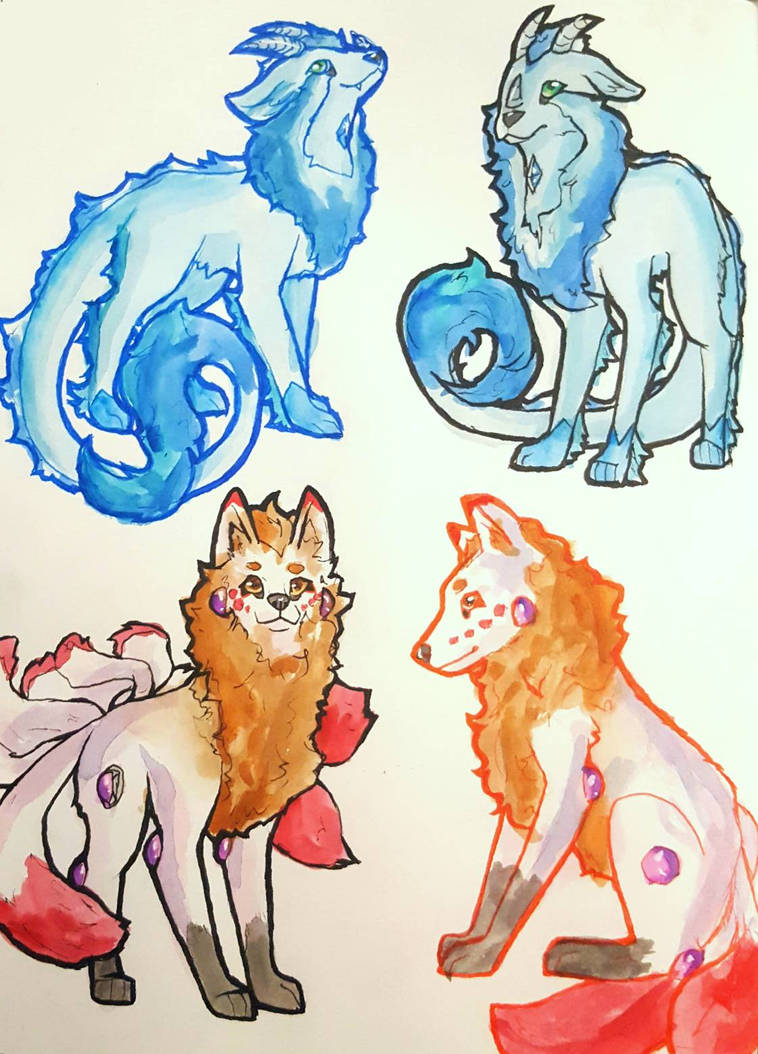 My Creature OCs by StormArtss on DeviantArt