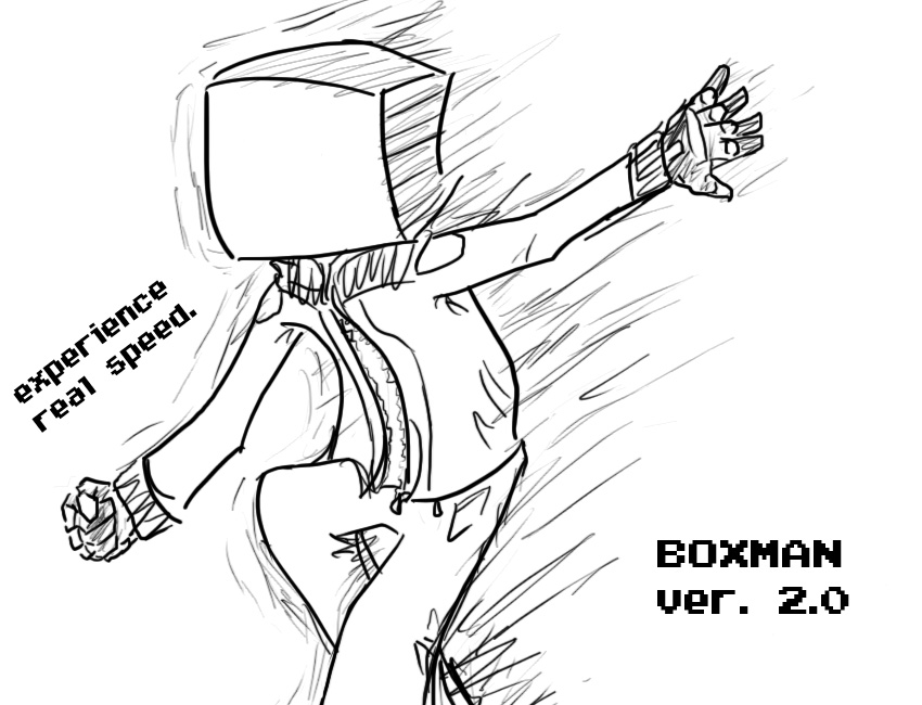 The Box Man 2.0 by Penciled-Cookie on DeviantArt
