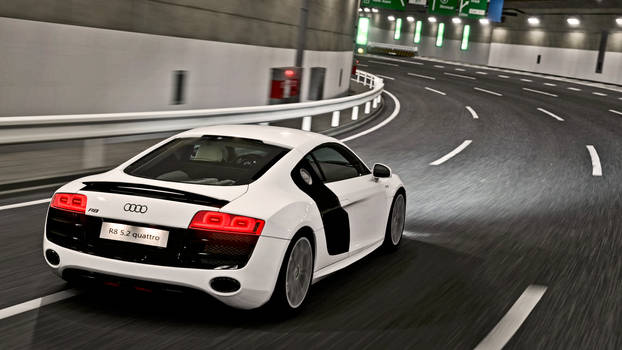 Audi R8 V10 - 1080p Wallpaper