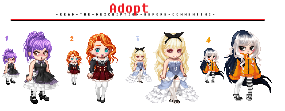 FREE Adoptables - Set 16 [CLOSED]