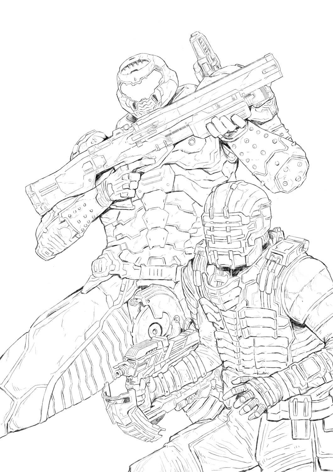 Deviantart Doom Unit Doom Space by adivider on DeviantArt