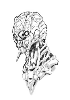 Cyborg sketch 2
