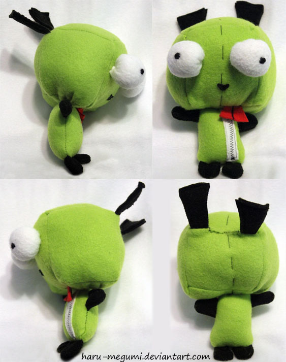 Invader Zim Gir Plush