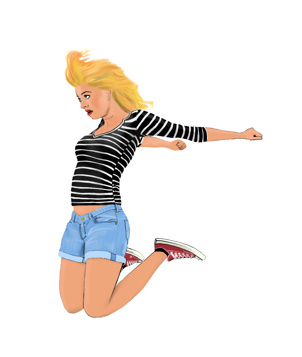 Jumping Pose Reference Art - Mar Wallpaper
