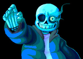 Sans Animated Pixel